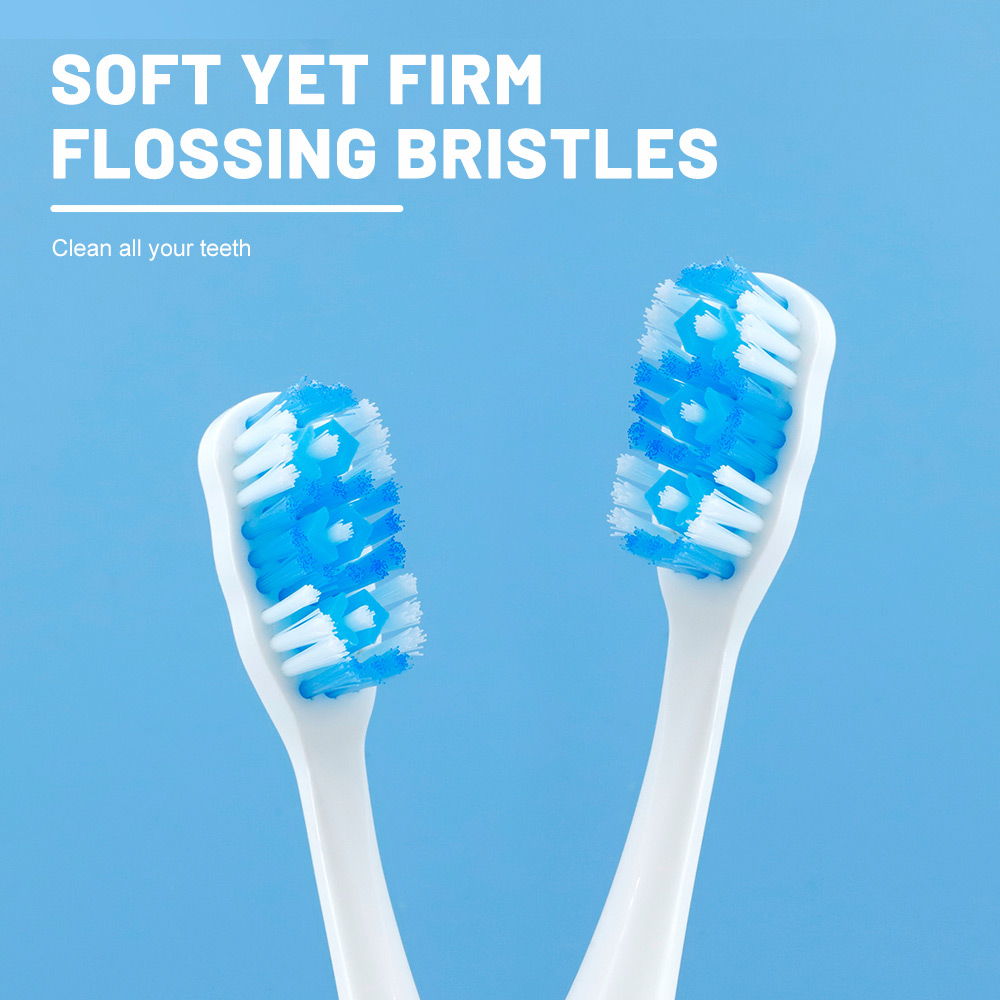 Factory Wholesale Customized Best Manual Toothbrush For Plaque Removal