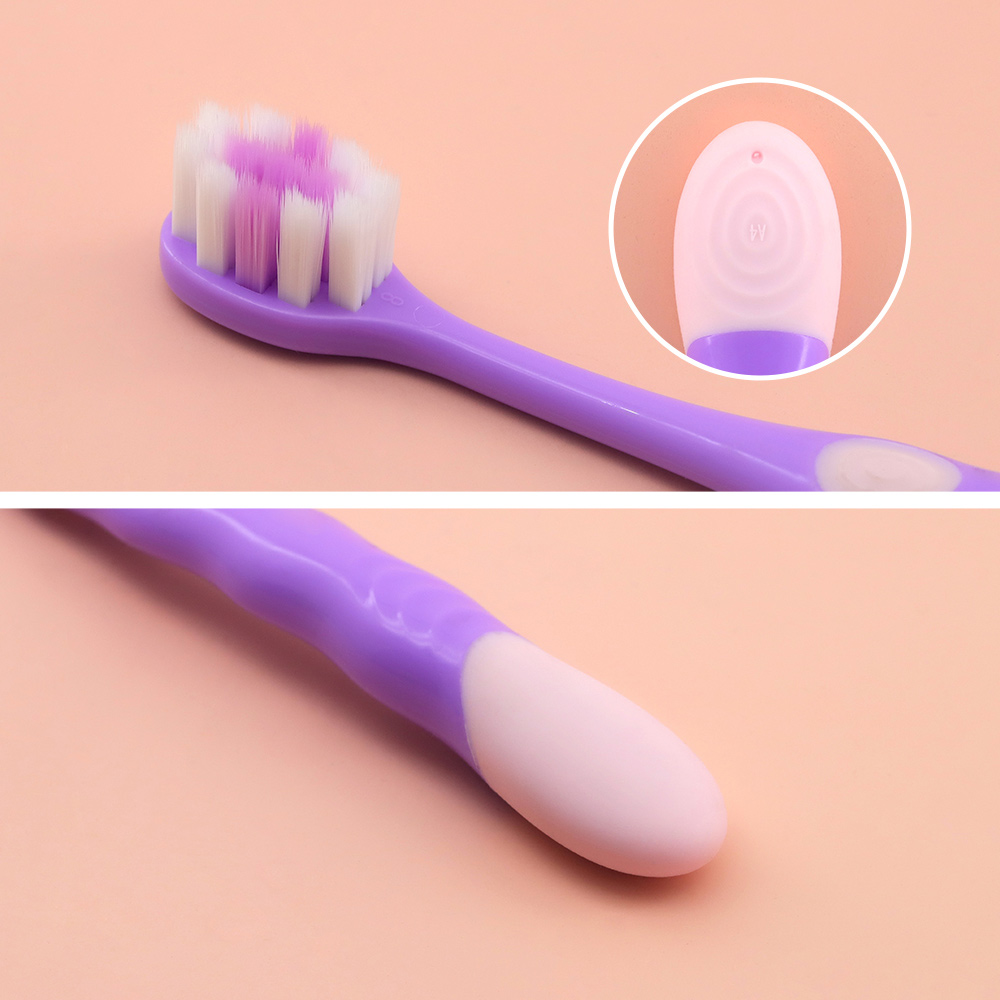 Wholesale Kids Manual Toothbrush with Ergonomic Wave Grip