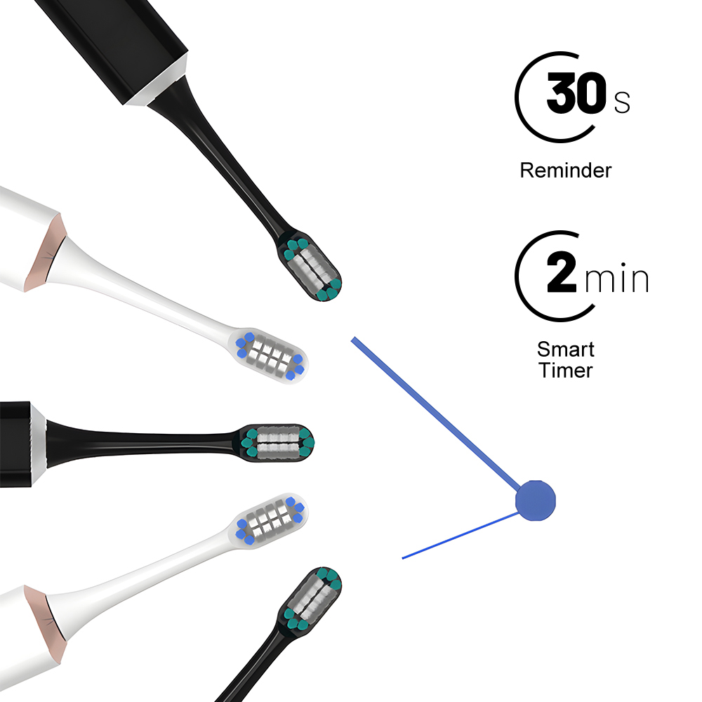 ODM Adult Rechargeable IPX7 Waterproof Sonic Electric Toothbrush Portable