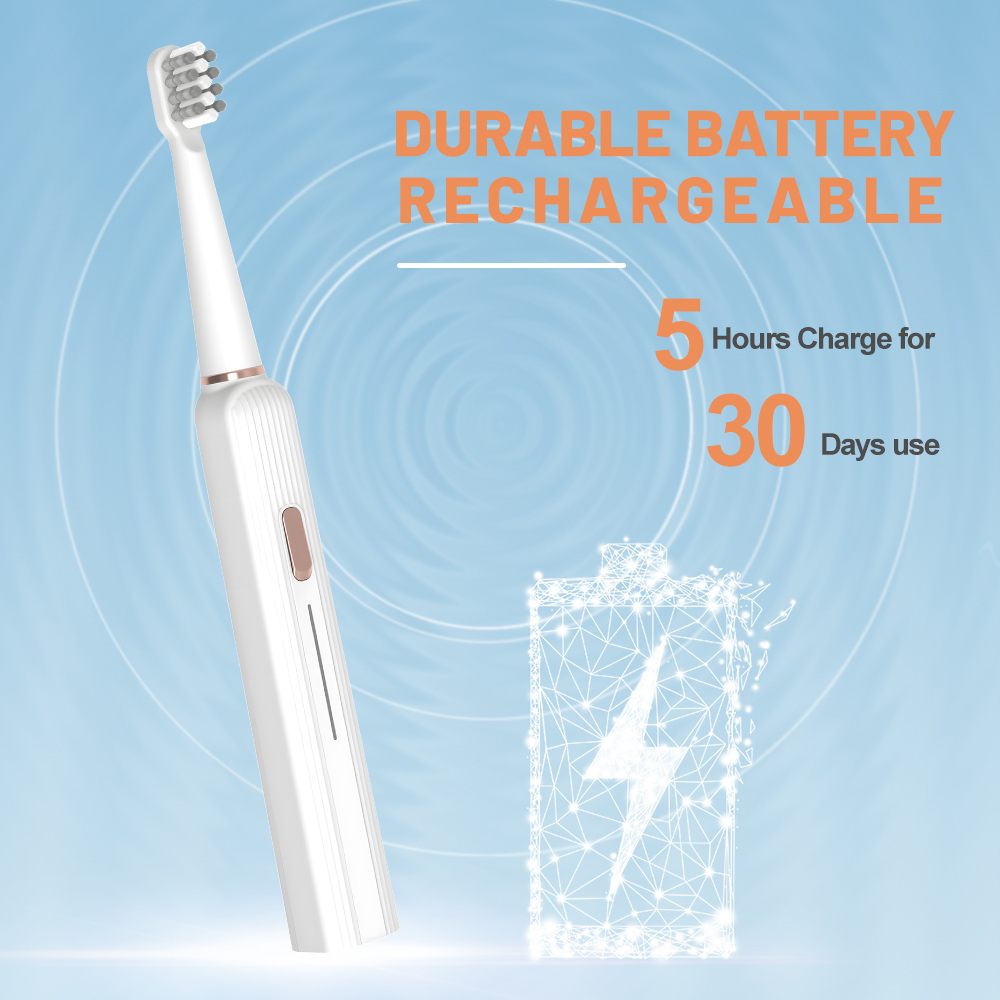 Custom Brand Smart Sonic Electric Toothbrush for Adults