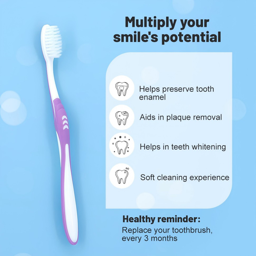 OEM Custom Best Manual Toothbrush For Sensitive Teeth