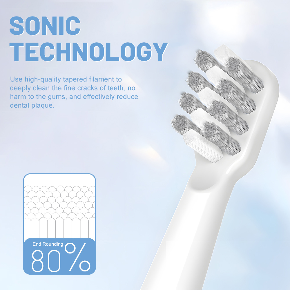 Custom Brand Smart Sonic Electric Toothbrush for Adults