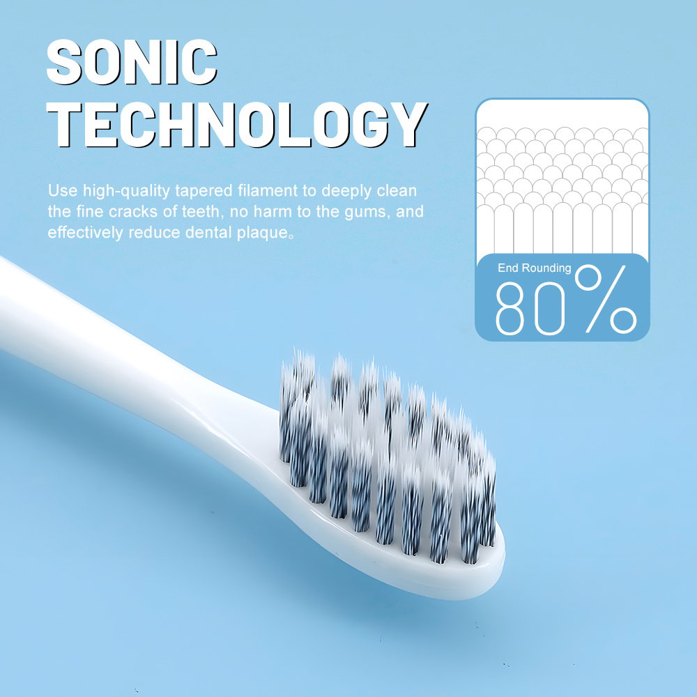 Wholesale Intelligent Antibacterial Sonic Electric Toothbrush For Adult