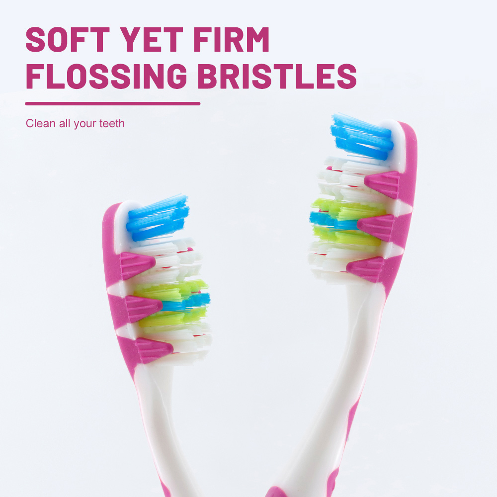 Wholesale Customized Double Sided Toothbrush For Adults