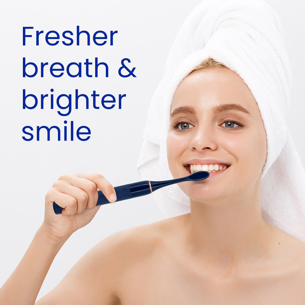 High Quality IPX5 Waterproof Sonic Electric Toothbrush with Medium Bristle For Adult
