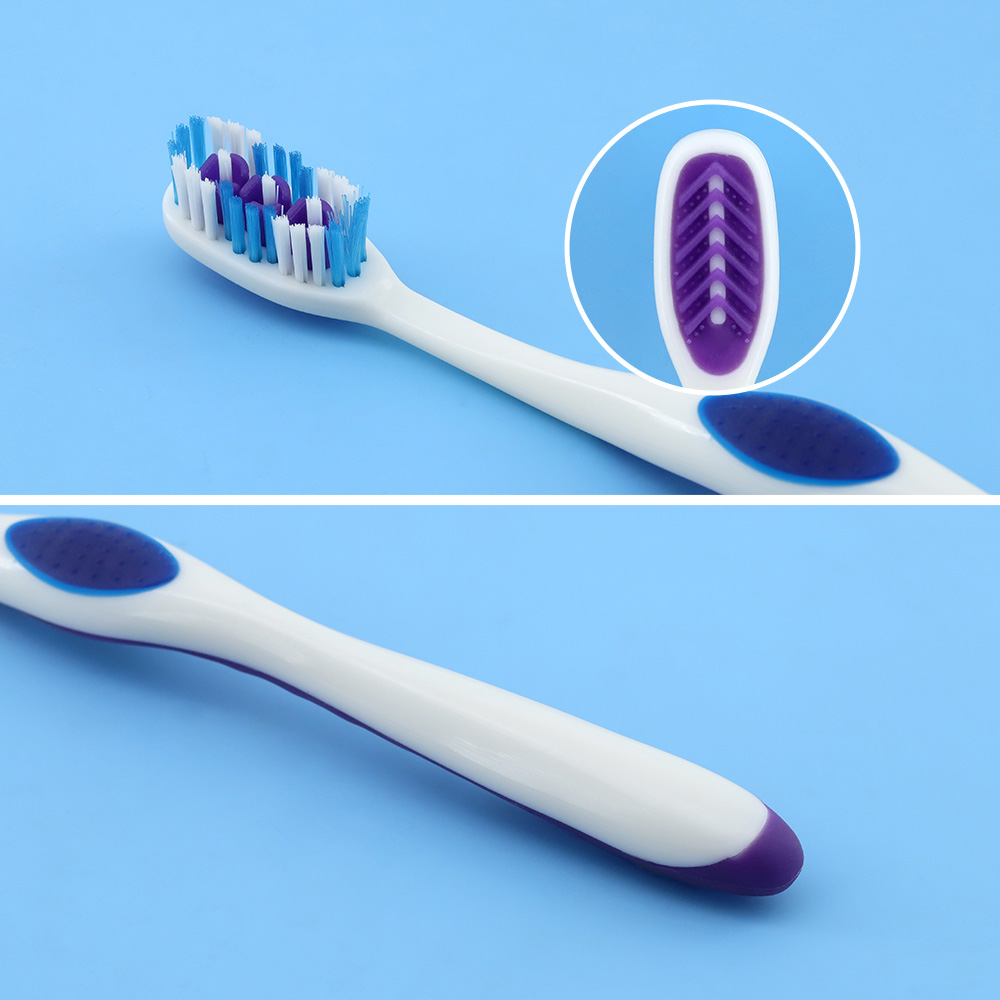 Wholesale Customized Mouthguard Medium Bristles Toothbrush For Adults