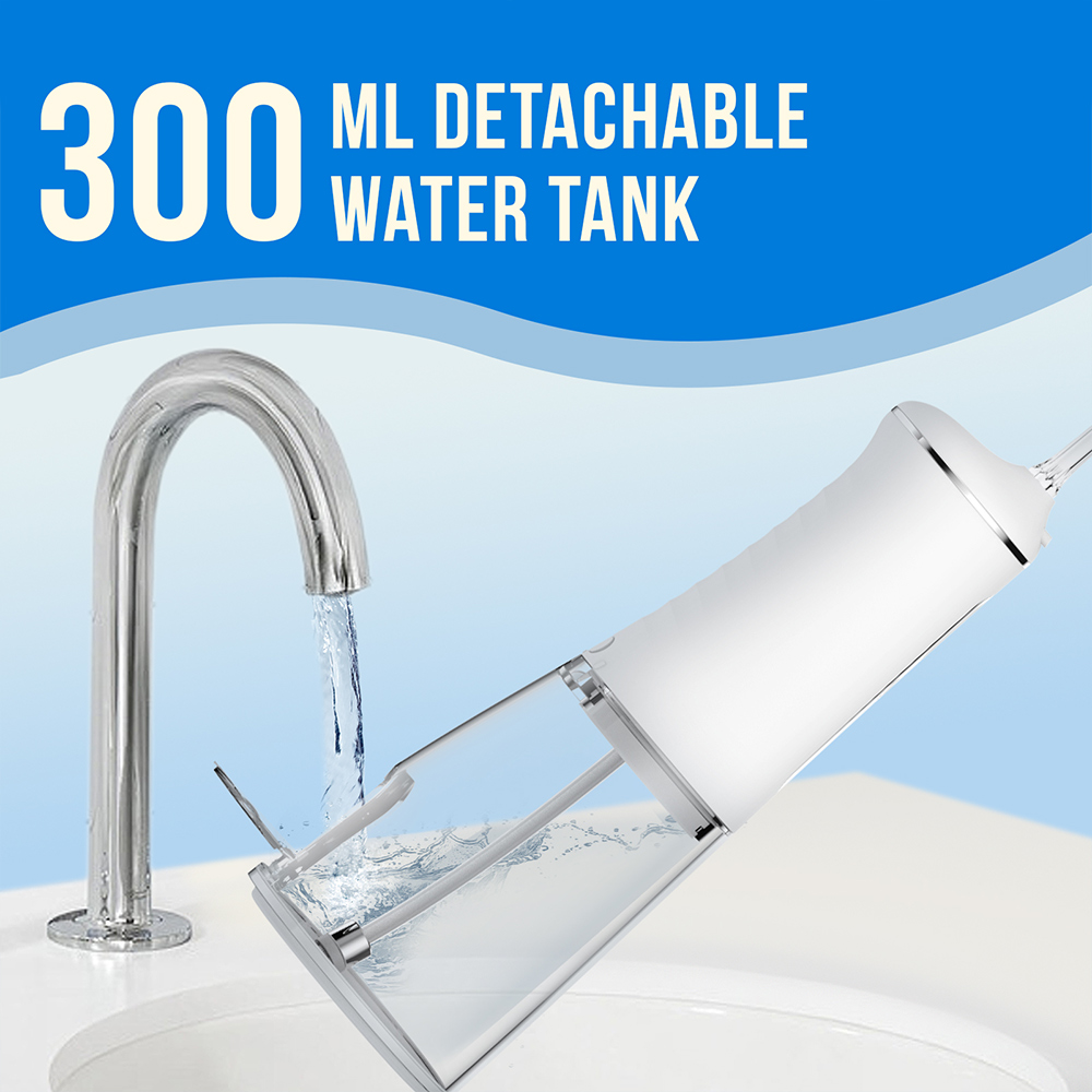 Portable Detachable Tank Dental Water Flosser for Private Label Branding