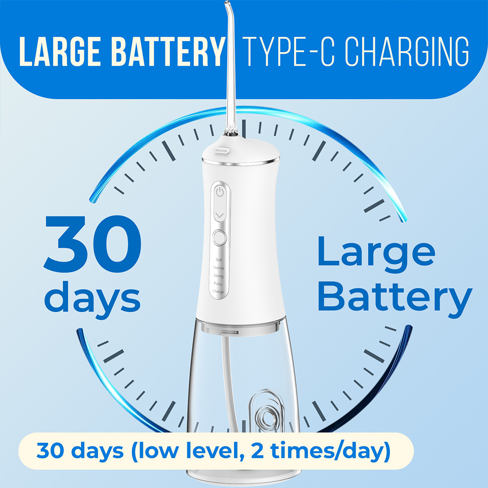 Portable Detachable Tank Dental Water Flosser for Private Label Branding