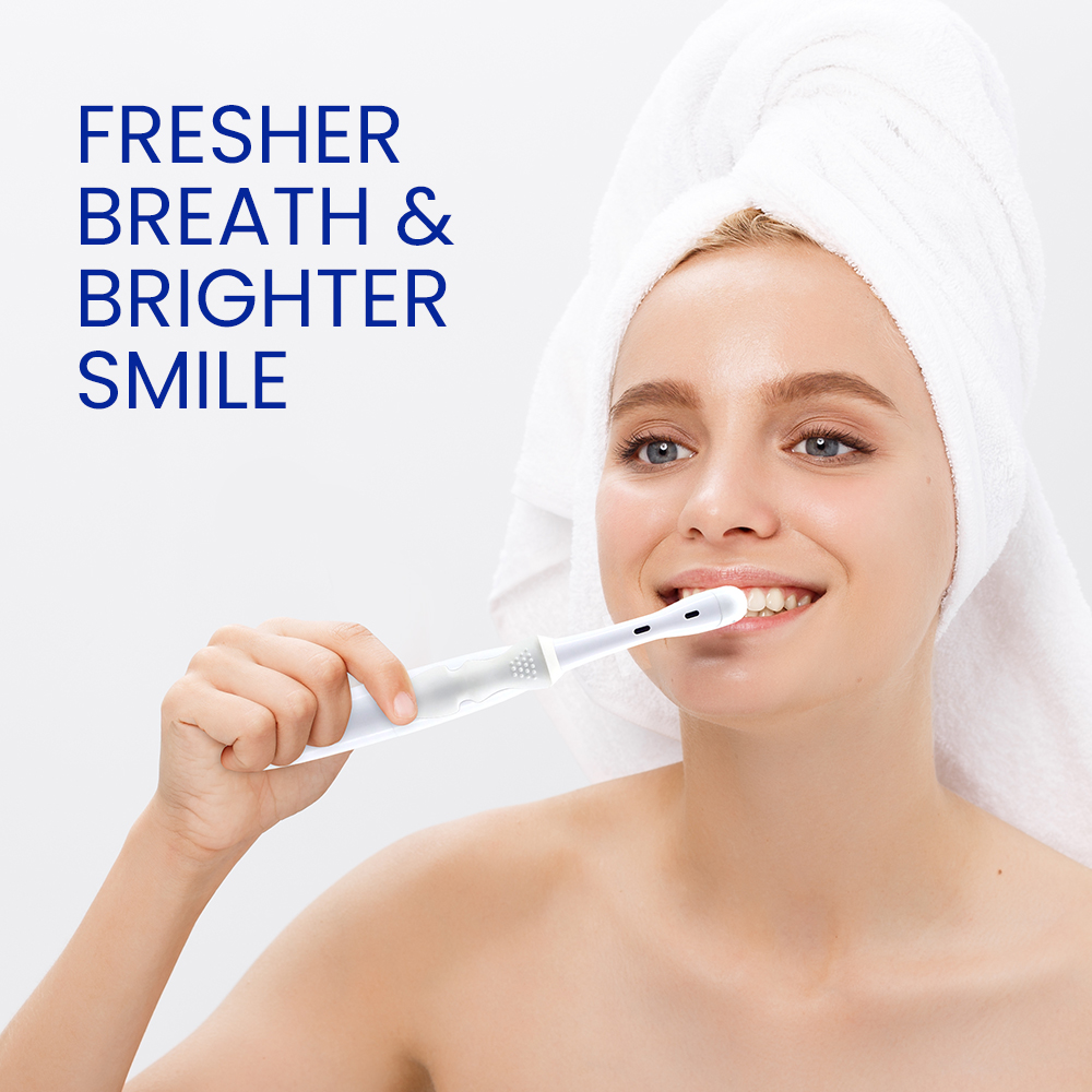 Battery Operated Rotary Electric Toothbrush With Replaceable Brush Head Copy
