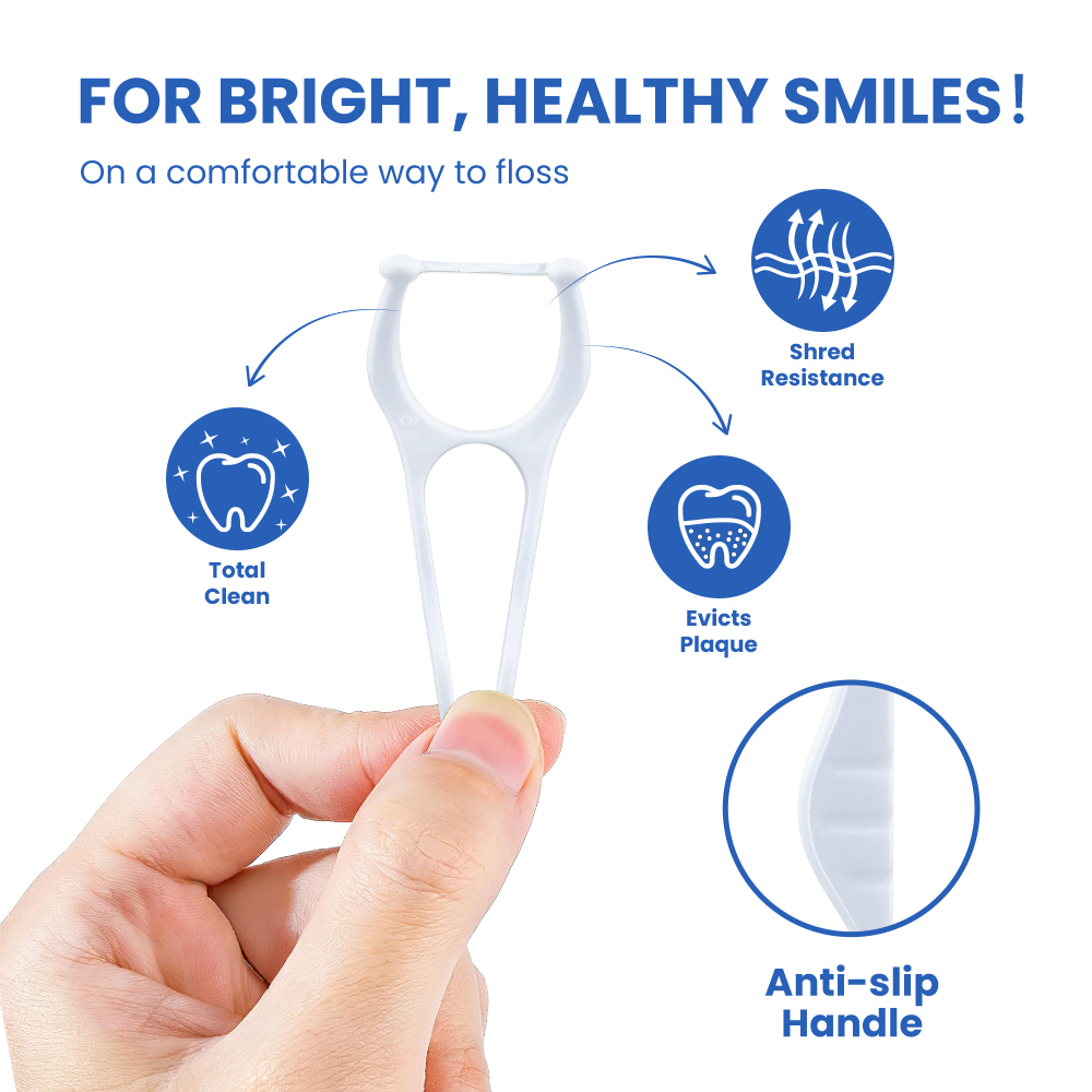 Best Selling Unwaxed Food Grade Dental Floss Picks Manufacturer Copy