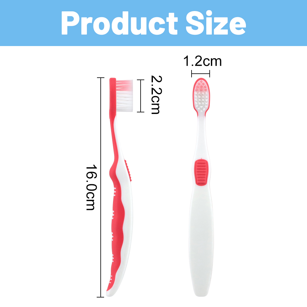 Wholesale OEM Private Label High Quality Soft Nylon Bristles Kids Manual Toothbrush Copy