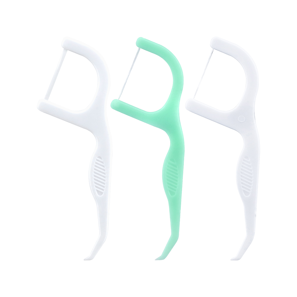 Private Label Customized 2-in-1 Multi-functional Dental Floss Picks Copy