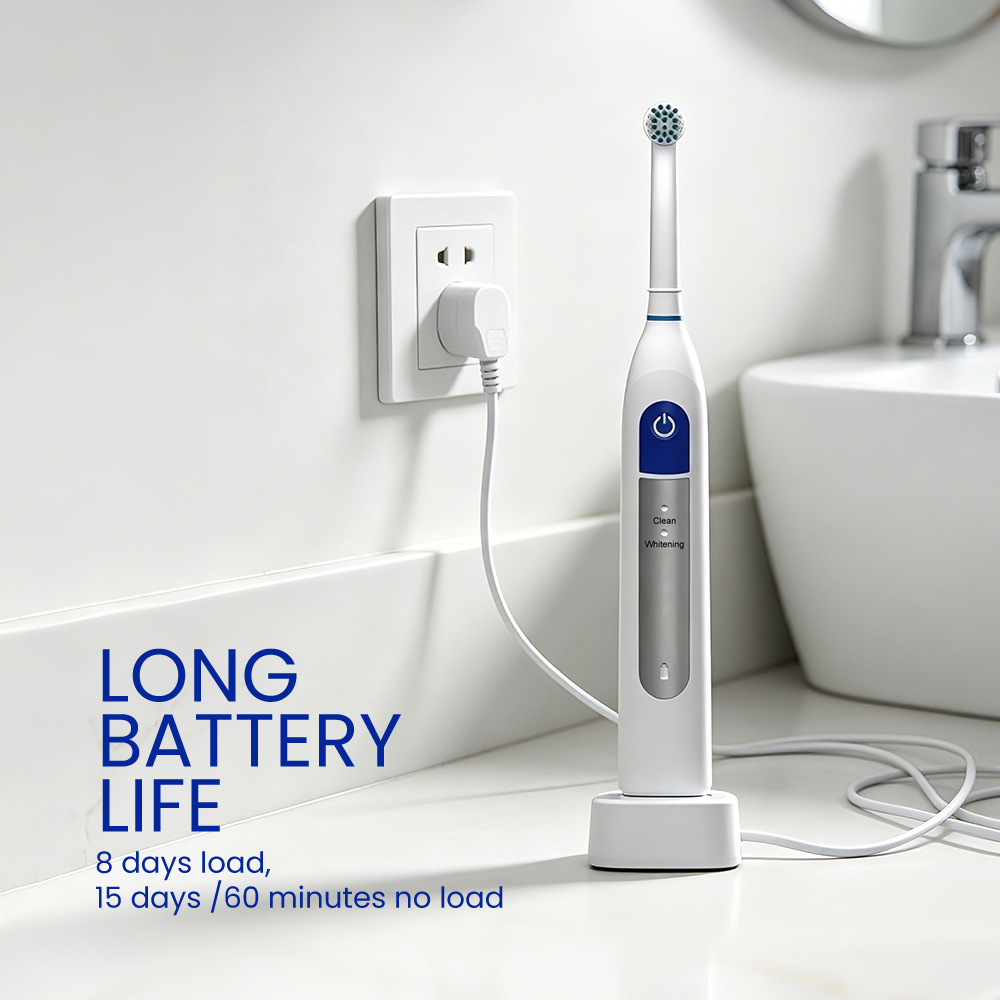 Customized Battery Operated Rotary Electric Toothbrush For Adult Copy