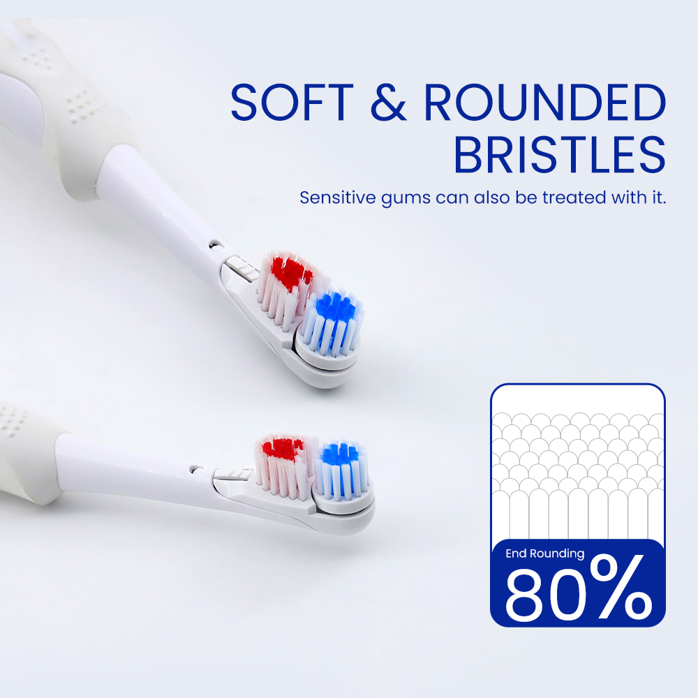 Battery Operated Rotary Electric Toothbrush With Replaceable Brush Head Copy