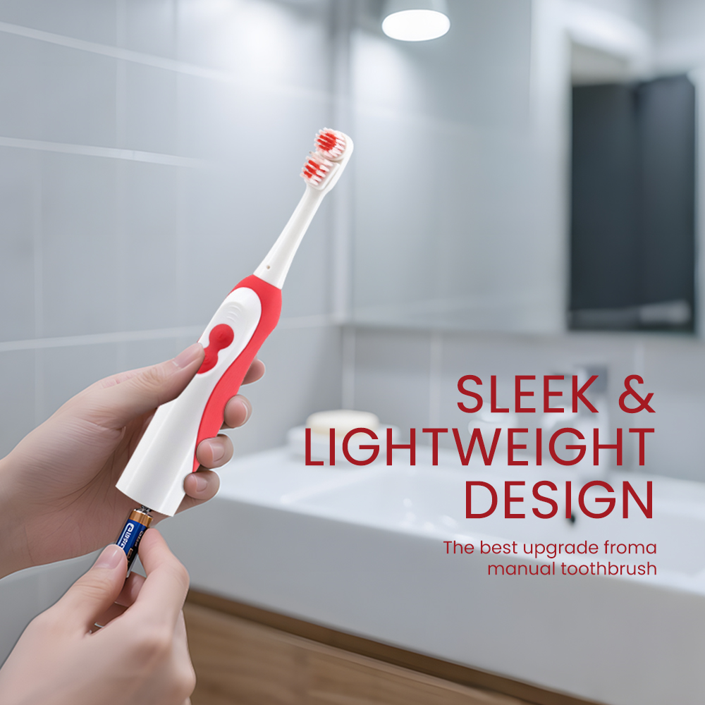 Rechargeable Rotary Electric Toothbrush Inductive Charging 2 Cleaning Modes Copy