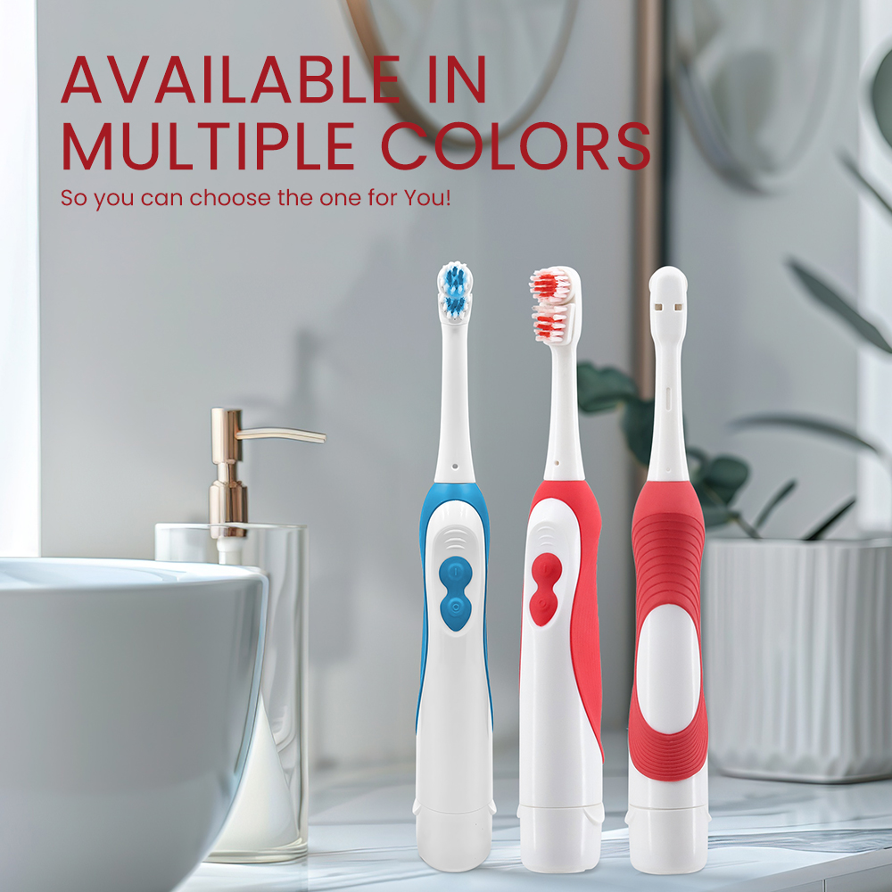 Rechargeable Rotary Electric Toothbrush Inductive Charging 2 Cleaning Modes Copy