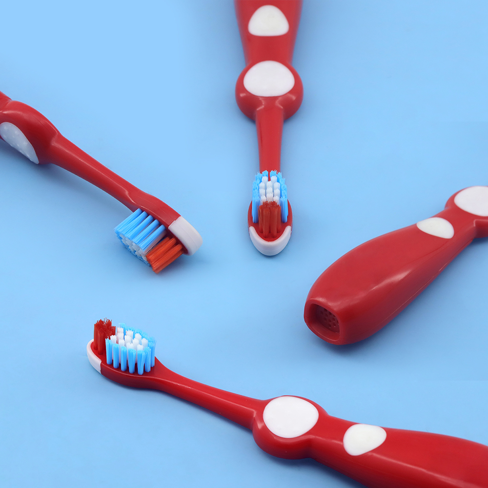 Wholesale Kids Ultra Soft Micro Nano Bristle Toothbrush with Tongue Cleaner Copy