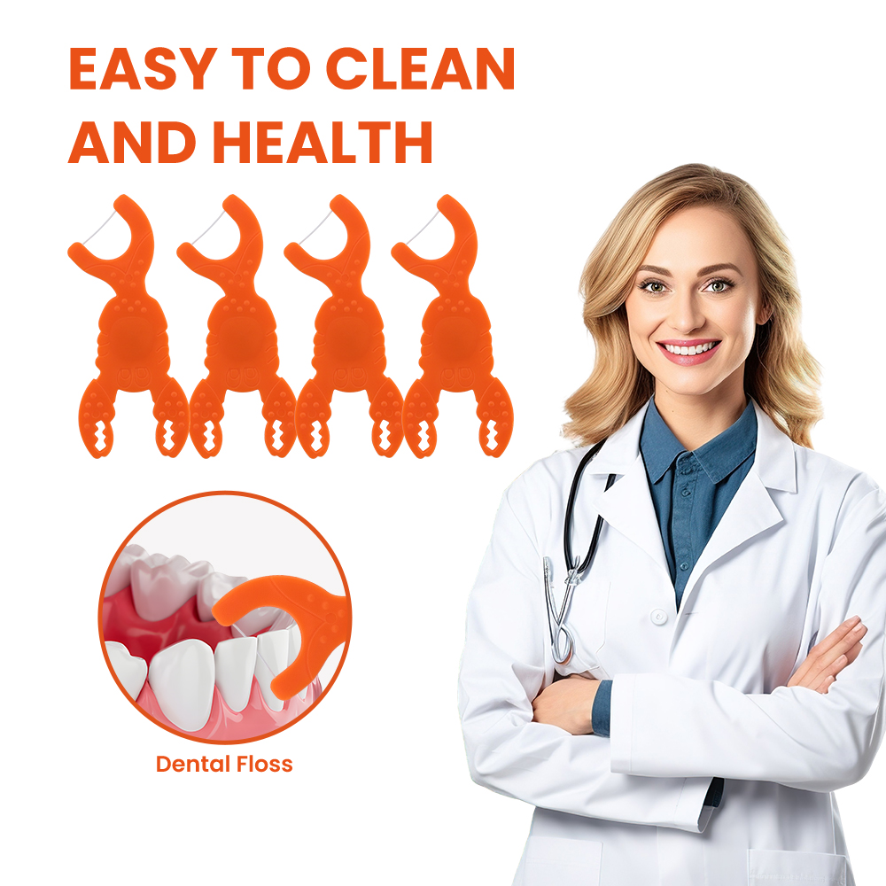 Palitos de fio dental biodegradáveis ​​e ecológicos (cópia)