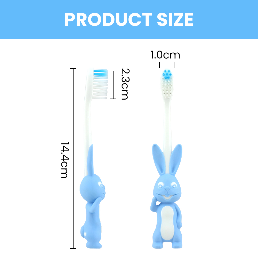 Full OEM/ODM Customization Animal Shaped Kids Toothbrush Copy