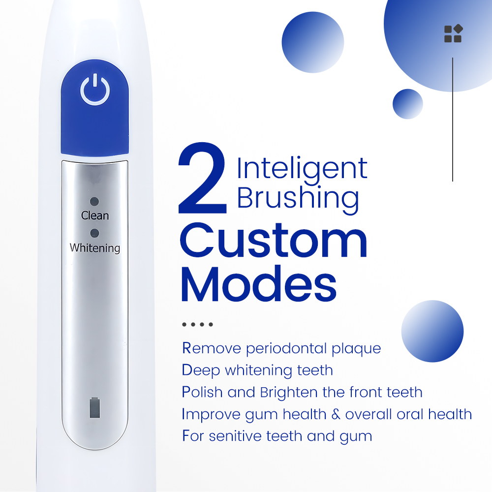 Customized Battery Operated Rotary Electric Toothbrush For Adult Copy