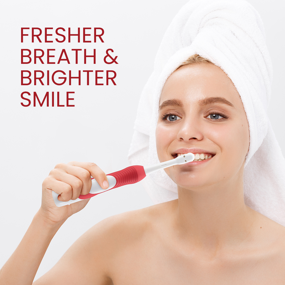 Rechargeable Rotary Electric Toothbrush Inductive Charging 2 Cleaning Modes Copy