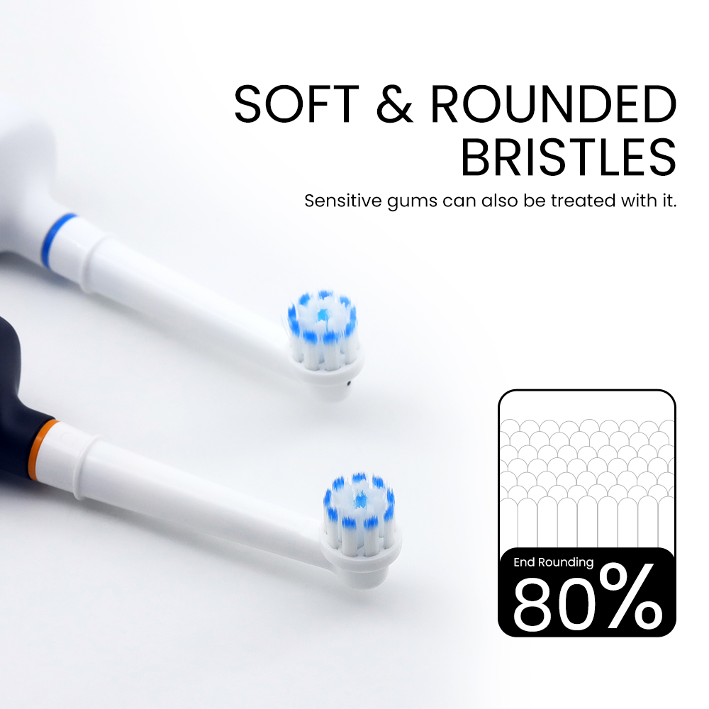 Brosse à dents électrique avec minuteur de 2 minutes