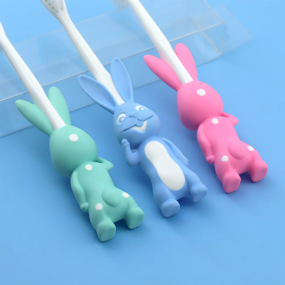 Full OEM/ODM Customization Animal Shaped Kids Toothbrush Copy