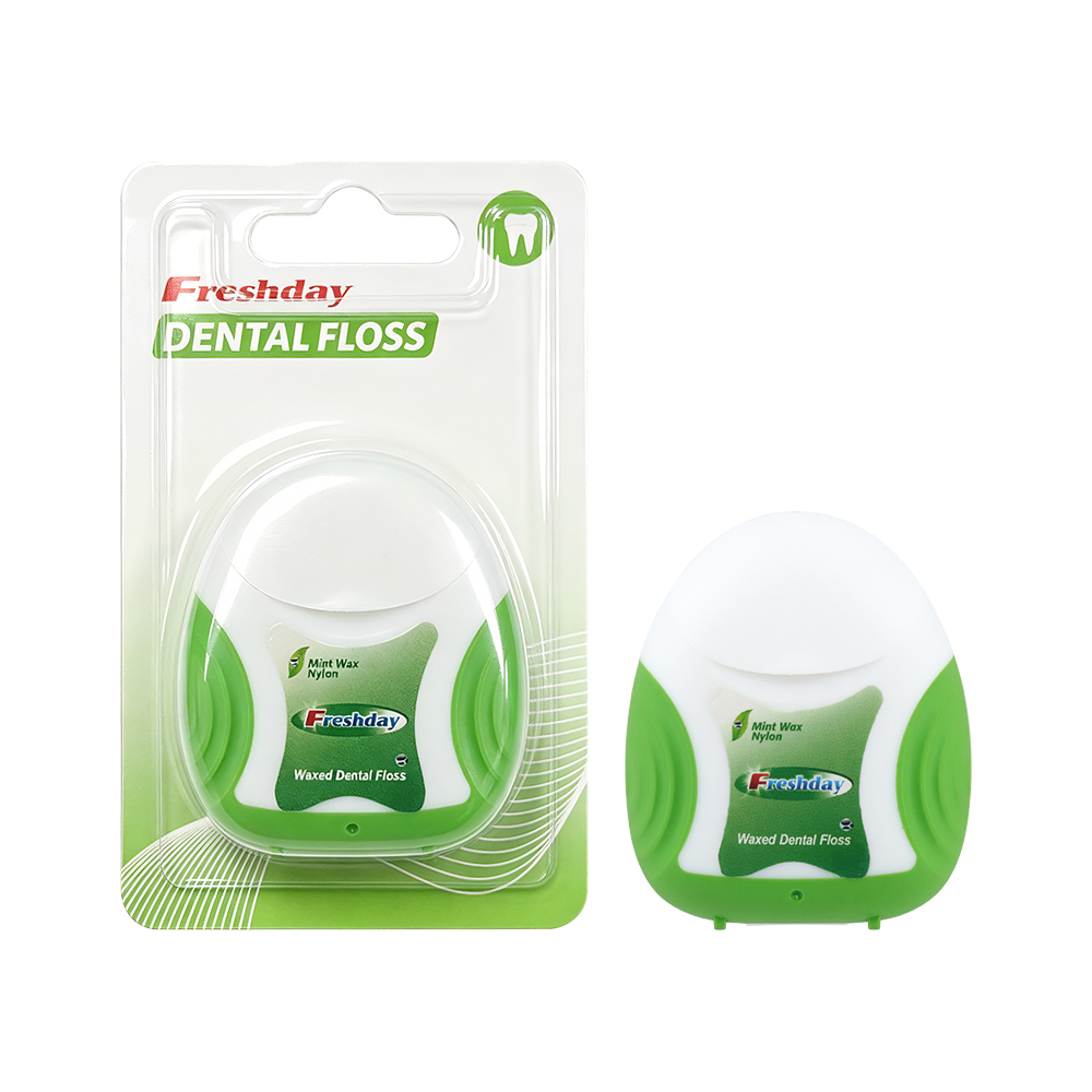 img of Mint Waxed Floss Shred Resistant Smooth Gliding Private Label OEM Dental Floss