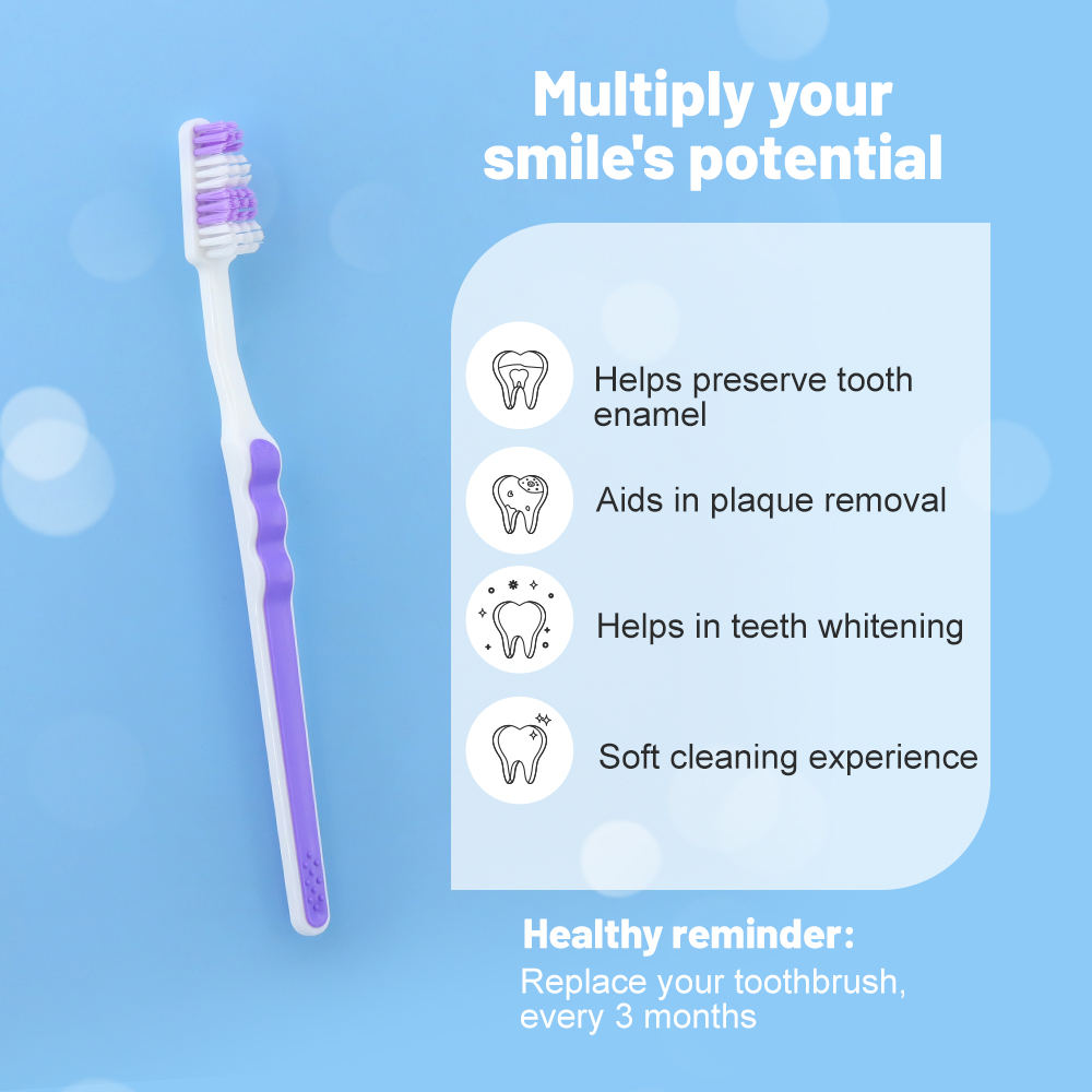 Customized The Best Manual Toothbrush With Private Label Copy