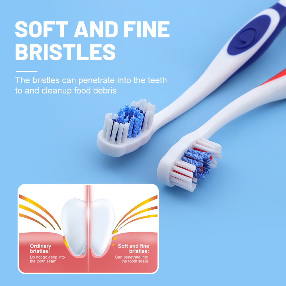 OEM Custom Premium Adult Toothbrush Extra Soft PBT Bristle Copy