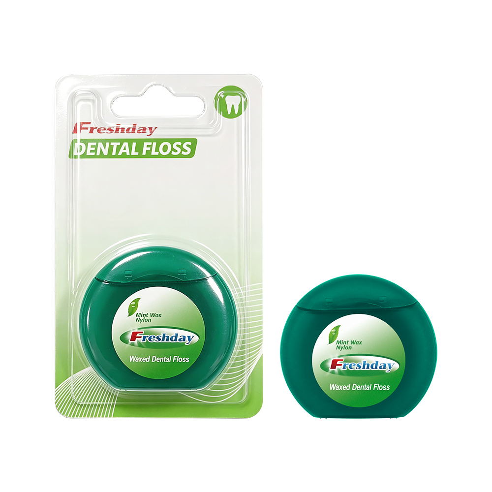 img of Private Label Wholesale Refillable Mint Waxed Nylon Dental Floss Box