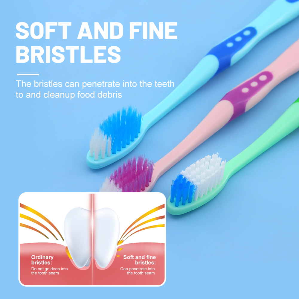 Wholesale Customized Double Sided Toothbrush For Adults Copy
