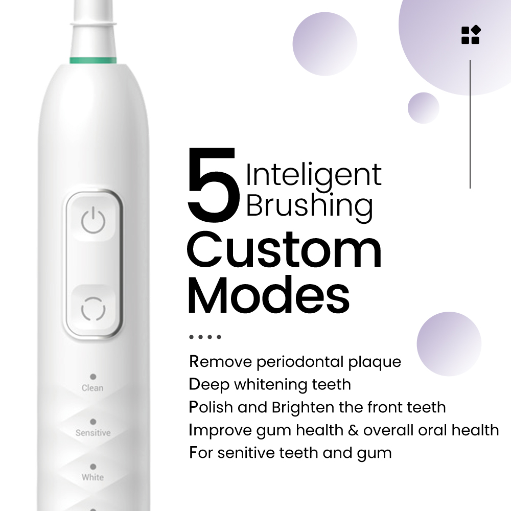 electric toothbrush with inductive charging