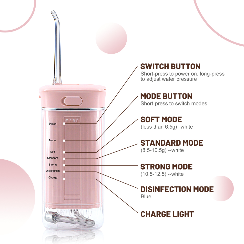Wholesale Portable Home Electric Water Flosser for Adults Copy