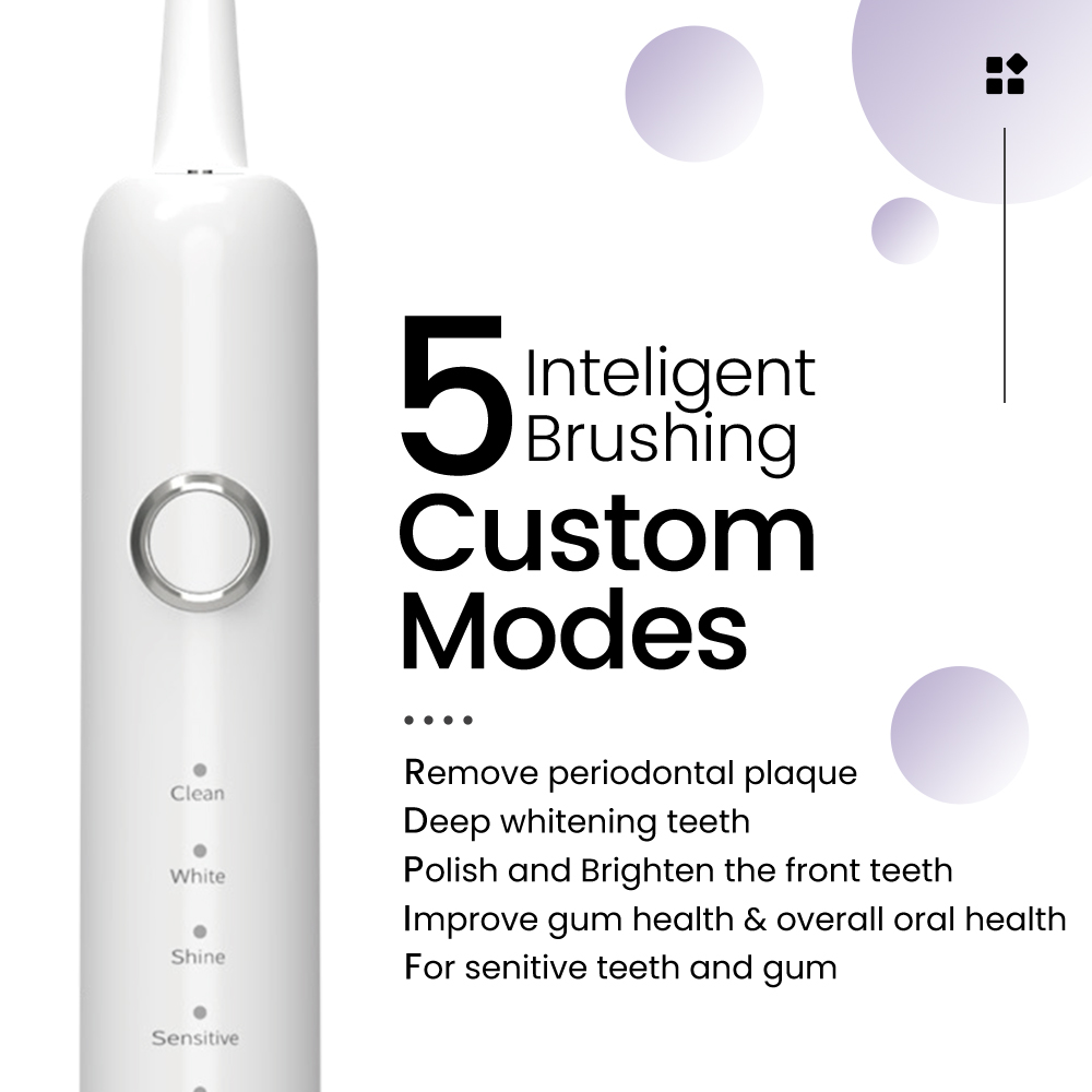 Gentle Sonic Toothbrush with Sweep Mode OEM Manufacturer