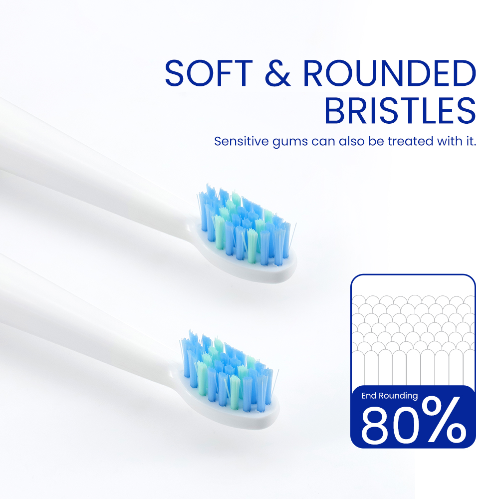 Lightweight Vibrating Toothbrush with 60-Day Battery OEM Manufacturer